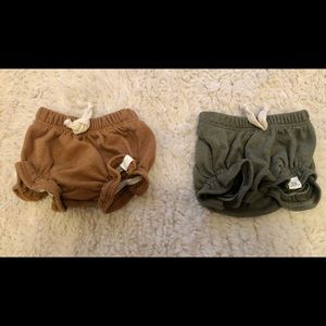 Lulu & Roo Cotton Ruffle Shorts